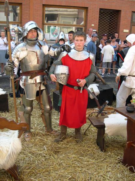 mesire fabien de laon et  mesire balliant le lion